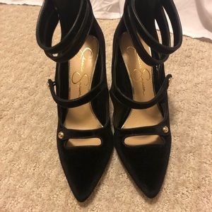 Jessica Simpson black heels size 7 1/2
